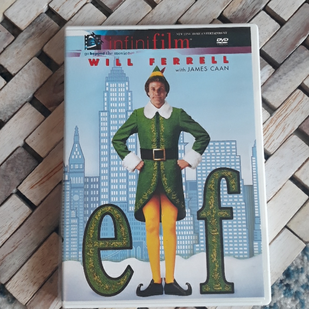 Elf Will Ferrell DVD comedy Christmas